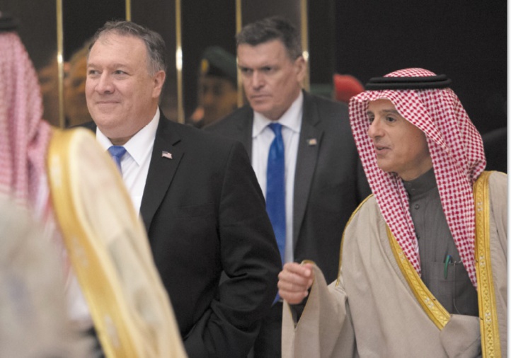Pompeo en Arabie Saoudite pour avoir "tous les faits" de l'affaire Khashoggi Pompeo en Arabie Saoudite pour avoir "tous les faits" de l'affaire Khashoggi