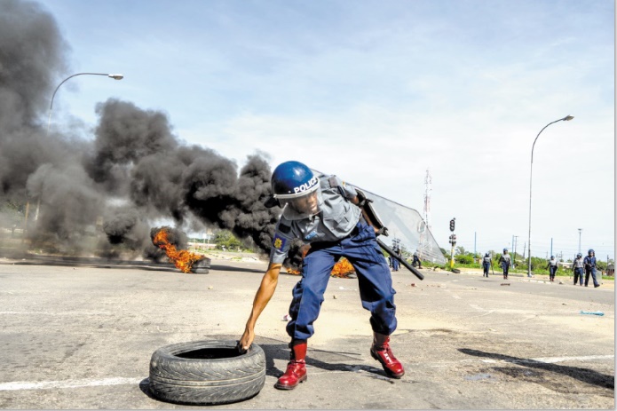Manifestations meurtrières au Zimbabwe