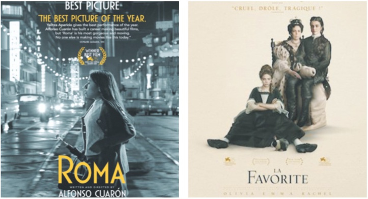 “Roma” et “La Favorite” en tête des nominations aux Oscars