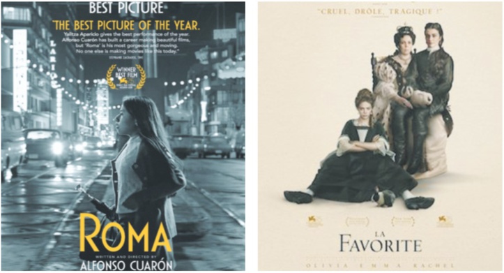 “Roma” et “La Favorite” en tête des nominations aux Oscars “Roma” et “La Favorite” en tête des nominations aux Oscars
