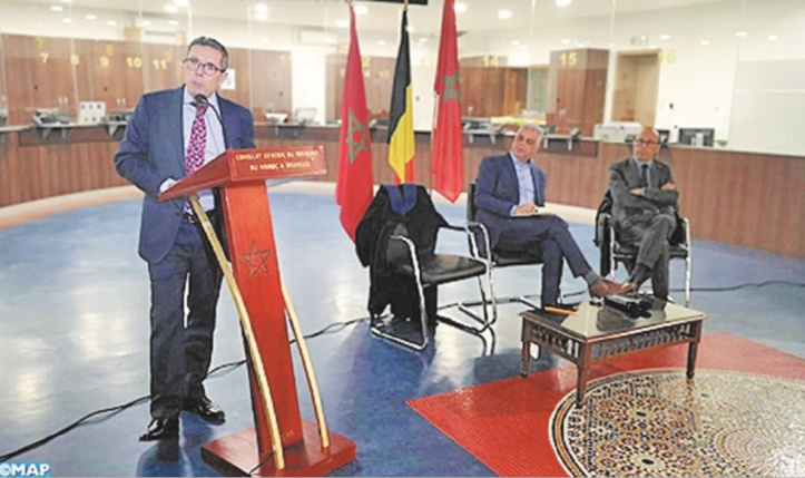 Mohamed Ameur appelle les Marocains de Belgique à se mettre en première ligne pour la défense des acquis de la nation Mohamed Ameur appelle les Marocains de Belgique à se mettre en première ligne pour la défense des acquis de la nation