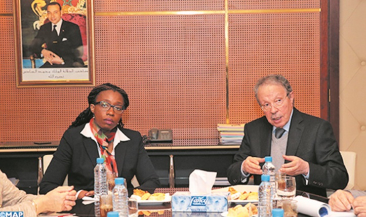 Les ODD au centre des entretiens entre Ahmed Lahlimi et la secrétaire exécutive de la CEA Les ODD au centre des entretiens entre Ahmed Lahlimi et la secrétaire exécutive de la CEA