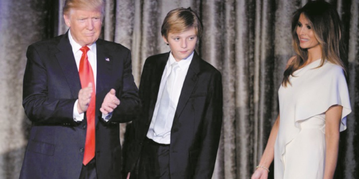 Trump préfère voir son fils jouer au football qu'au football américain Trump préfère voir son fils jouer au football qu'au football américain