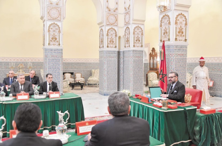 S.M le Roi préside un Conseil des ministres à Marrakech