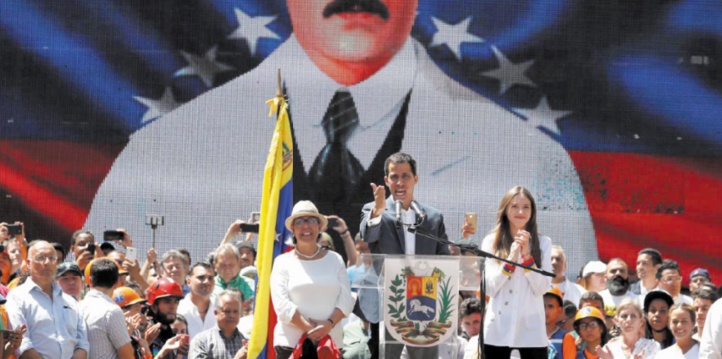 Guaido défie Maduro et annonce l'entrée de l'aide le 23 février Guaido défie Maduro et annonce l'entrée de l'aide le 23 février