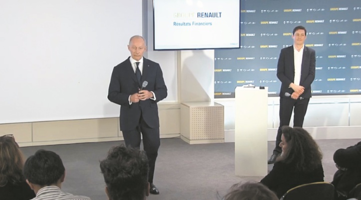Le Groupe Renault maintient une performance élevée en 2018 Le Groupe Renault maintient une performance élevée en 2018