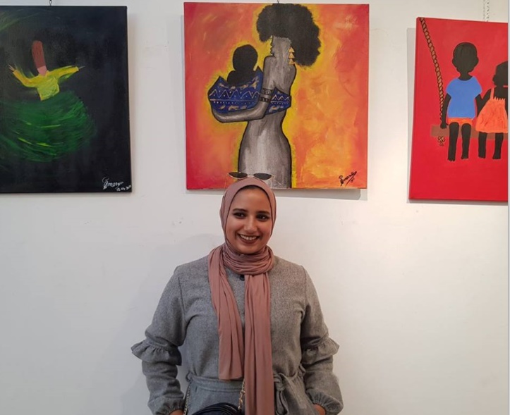 Imane Moustarhfir, une jeune plasticienne jdidie prometteuse