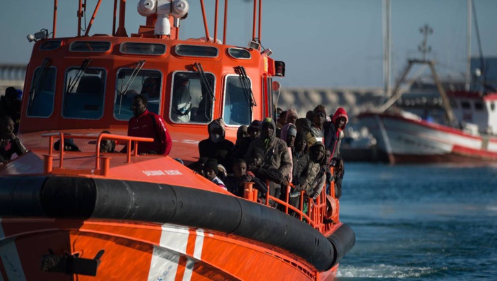 Les migrants repêchés par la Marine espagnole ne seront pas débarqués au Maroc