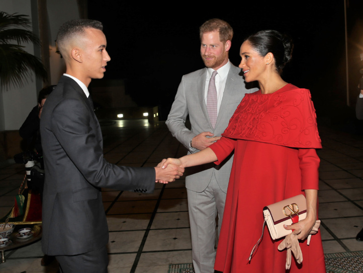 ​S.A.R le Prince Héritier Moulay El Hassan reçoit le Prince Harry d'Angleterre et son épouse