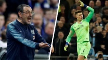 Sarri encore plus en difficulté après l'incident avec Kepa Sarri encore plus en difficulté après l'incident avec Kepa