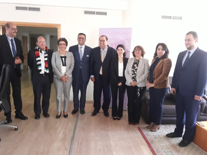 Driss Lachguar s’entretient avec la vice-secrétaire générale du parti de l’Entente nationale irakienne Driss Lachguar s’entretient avec la vice-secrétaire générale du parti de l’Entente nationale irakienne