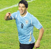 Copa America: L'éclair Suarez propulse l'Uruguay en finale