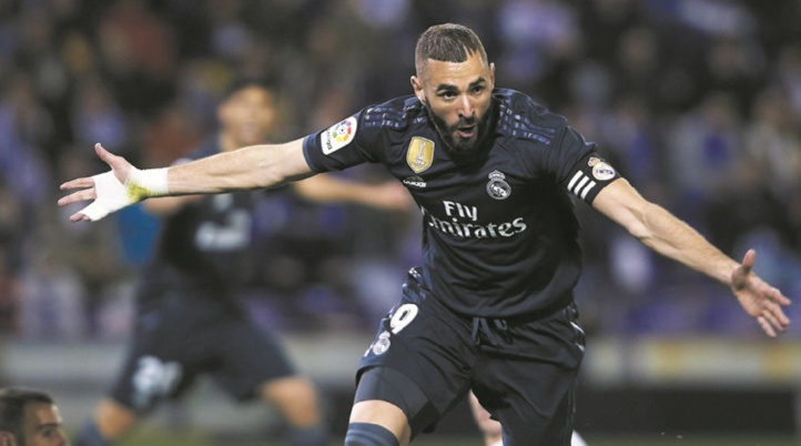 Benzema redonne un peu d'air au Real de Solari Benzema redonne un peu d'air au Real de Solari