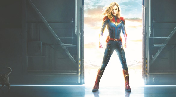 Captain Marvel s'envole en tête du box-office