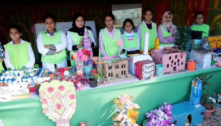 Remise du Pavillon Vert de la Fondation Mohammed VI pour la protection de l'environnement à des établissements scolaires