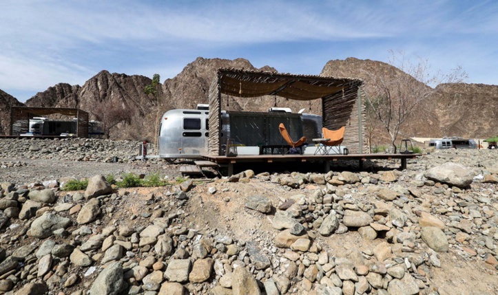 Le "glamping", nouvelle mode touristique à Dubaï Le "glamping", nouvelle mode touristique à Dubaï