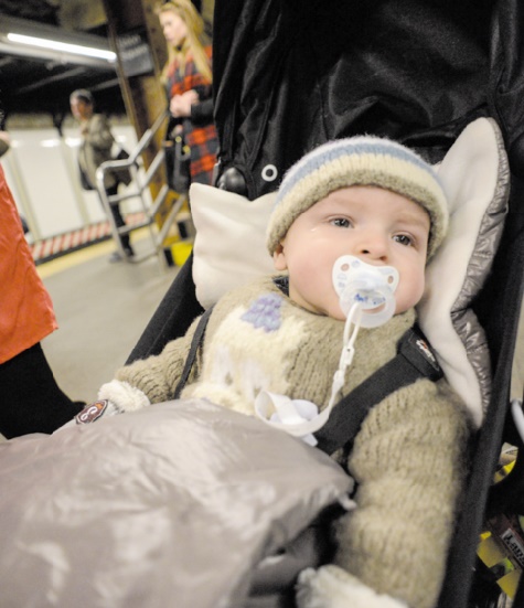 Insolite : Un nourrisson dans le métro new-yorkais