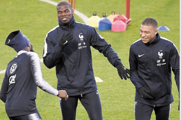 Coup d'envoi à Clairefontaine de la campagne des Bleus pour l'Euro-2020 Coup d'envoi à Clairefontaine de la campagne des Bleus pour l'Euro-2020