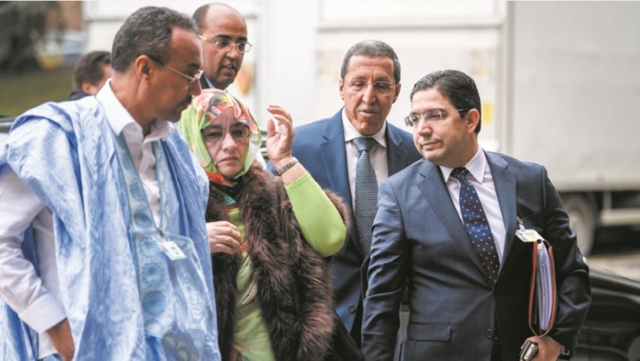 La délégation marocaine aux pourparlers de Genève 1.