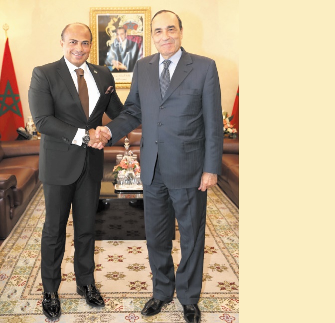 Le président de la Chambre des représentants s’entretient avec l’ambassadeur du Liban à Rabat