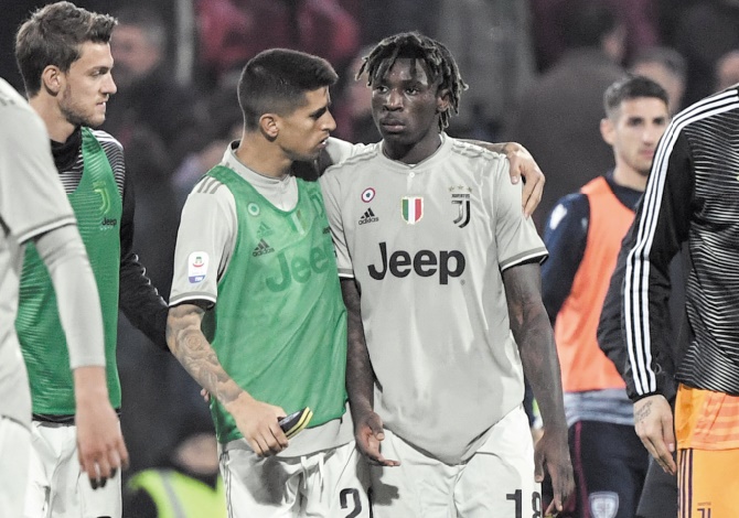 Nouveaux incidents racistes lors de Cagliari-Juventus Nouveaux incidents racistes lors de Cagliari-Juventus