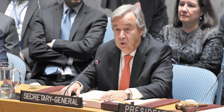 Le Secrétaire général de l’ONU épingle le Polisario