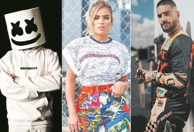 Marshmello, Karol G et Maluma annoncés à Mawazine Marshmello, Karol G et Maluma annoncés à Mawazine