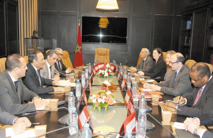 Habib El Malki reçoit une délégation du FMI Habib El Malki reçoit une délégation du FMI