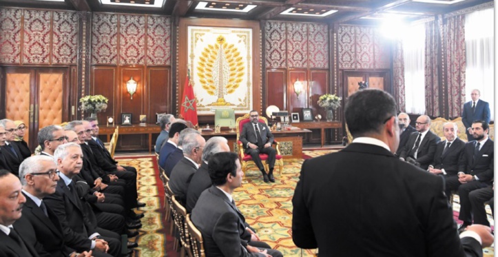 La feuille de route relative au développement de la formation professionnelle présentée à S.M le Roi La feuille de route relative au développement de la formation professionnelle présentée à S.M le Roi