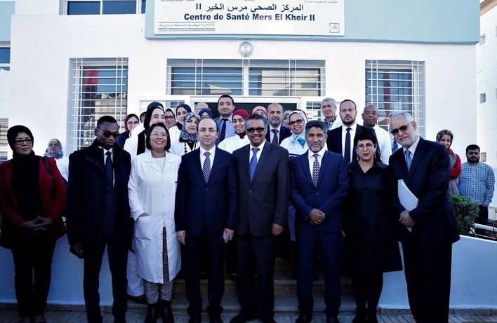 Inauguration à Témara du centre de santé rural de premier niveau “Al Mers 2”