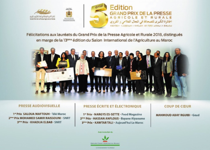 Remise du Grand prix national de la presse agricole et rurale