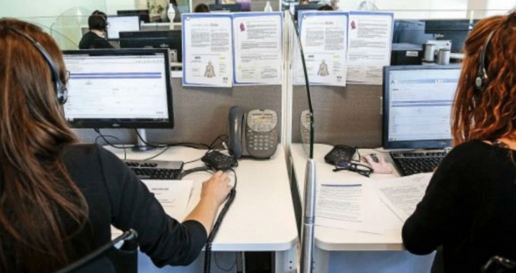 Enquêtes judiciaires avec 100 gérants et employés de centres d'appels fictifs