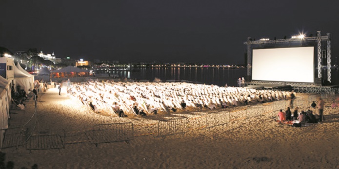 Le cinéma en bord de mer