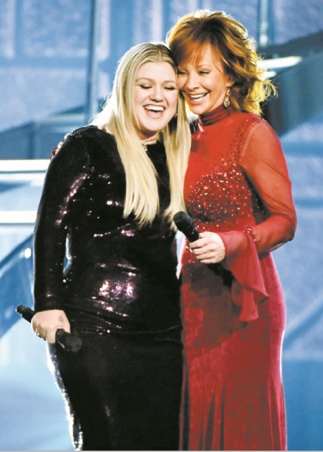 Stars de la même famille : Reba McEntire et Kelly Clarkson