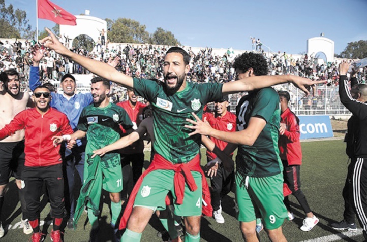 Joie des joueurs du RBM. Joie des joueurs du RBM.