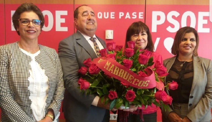 Driss Lachguar s’entretient à Madrid avec la présidente du PSOE