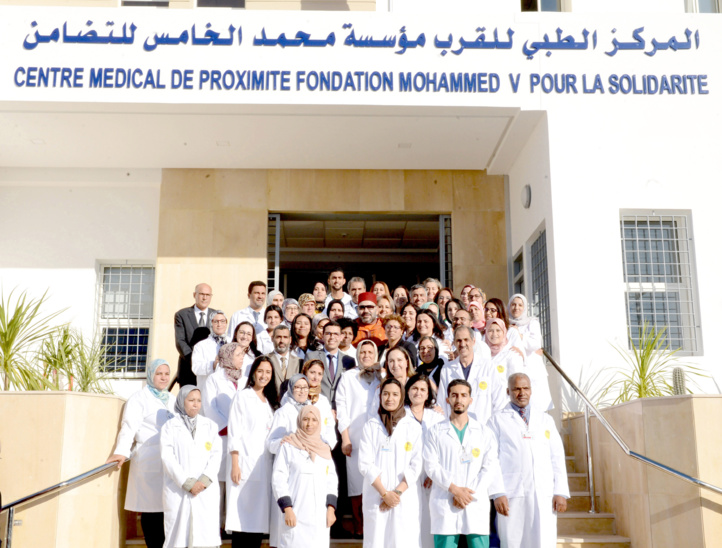 S.M le Roi inaugure un Centre médical de proximité à Rabat S.M le Roi inaugure un Centre médical de proximité à Rabat