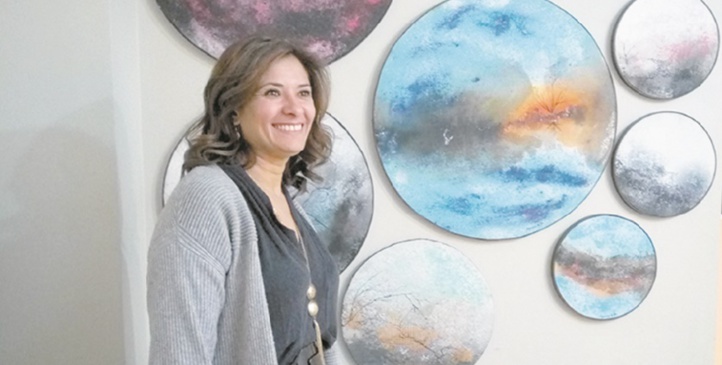 Mounia Boutaleb : Je suis loin d’être une peintre réaliste Mounia Boutaleb : Je suis loin d’être une peintre réaliste