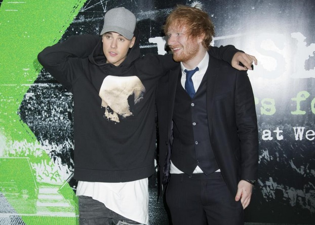 Justin Bieber et Ed Sheeran sortent un duo qui évoque les troubles psychologiques
