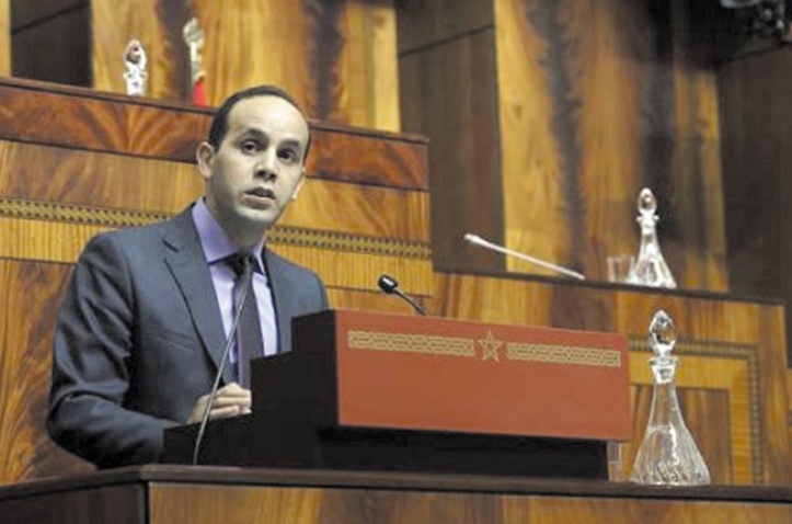Chokrane Amam, président du Groupe  socialiste à la Chambre des représentants.
