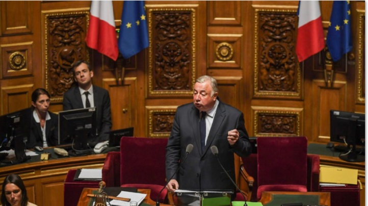 Le président du sénat français, Gérard Larcher. Le président du sénat français, Gérard Larcher.