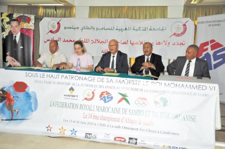 Un plateau relevé au championnat d'Afrique de sambo à Casablanca