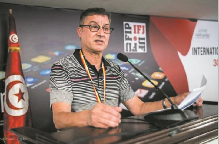 Younes Moujahid à la tête de la FIJ Younes Moujahid à la tête de la FIJ