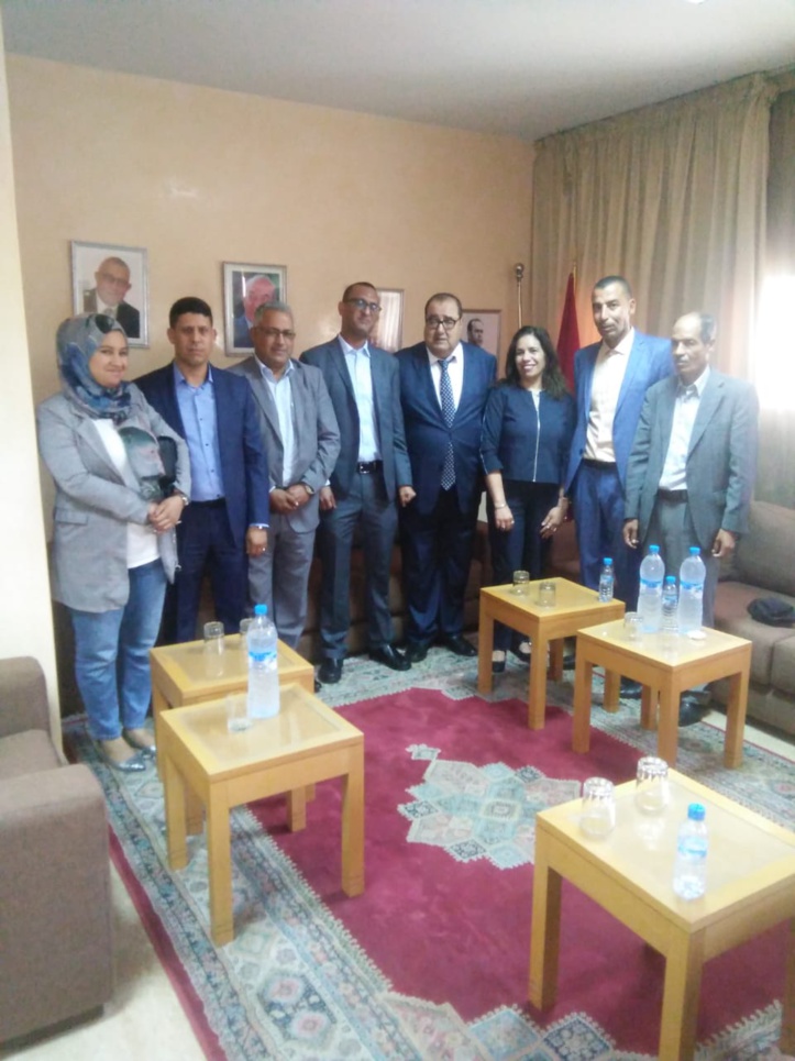 Driss Lachguar reçoit une délégation du Forum  marocain de la démocratie et des droits de l’Homme