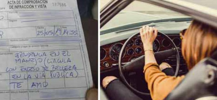 Insolite : Verbalisée pour “beauté excessive” Insolite : Verbalisée pour “beauté excessive”