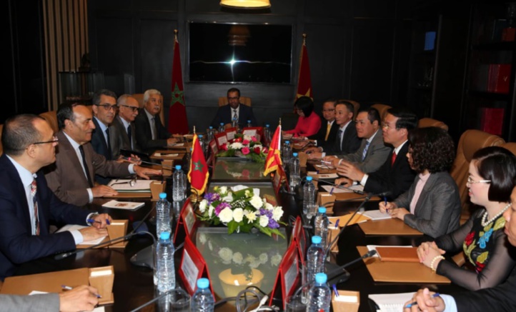 Habib El Malki s’entretient avec Vo Van Thuong