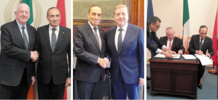 A l’initiative de la Chambre des représentants, la coopération parlementaire maroco-irlandaise s’organise dans le cadre d’un Mémorandum d’entente A l’initiative de la Chambre des représentants, la coopération parlementaire maroco-irlandaise s’organise dans le cadre d’un Mémorandum d’entente