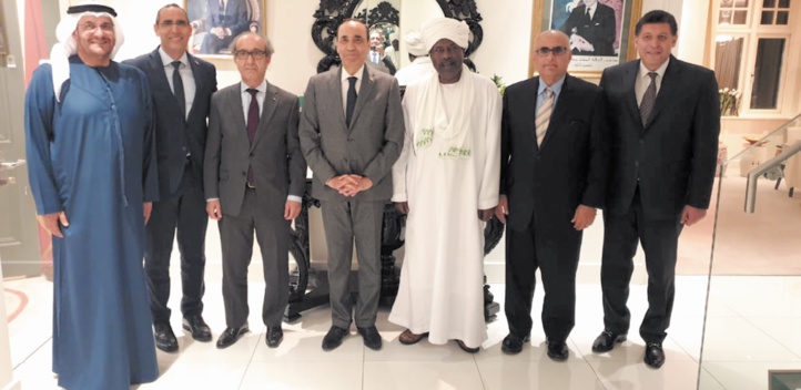 Le président de la Chambre des représentants rencontre le corps diplomatique arabe accrédité à Dublin