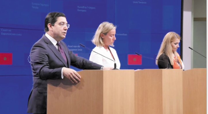 Nasser Bourita : Les relations du Maroc avec l’UE sont guidées par une vision Royale claire pour un partenariat ambitieux, global et d'égal à égal Nasser Bourita : Les relations du Maroc avec l’UE sont guidées par une vision Royale claire pour un partenariat ambitieux, global et d'égal à égal