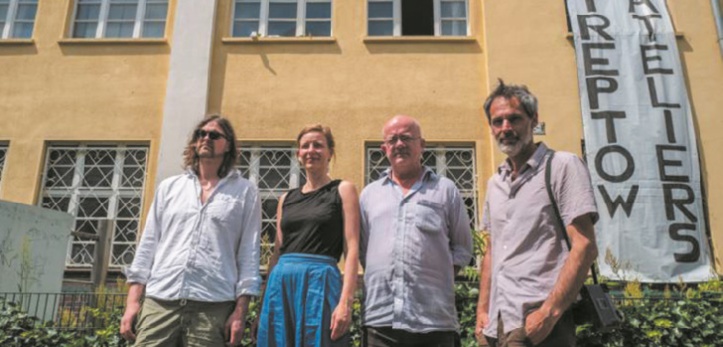 A Berlin où les loyers explosent, la bataille d'artistes contre l'expulsion A Berlin où les loyers explosent, la bataille d'artistes contre l'expulsion